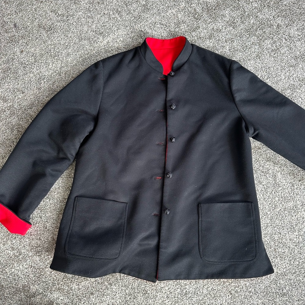 Warm reversible jacket